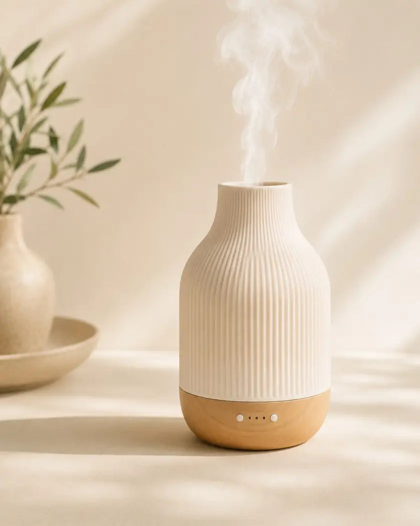 Ceramic diffuser at home