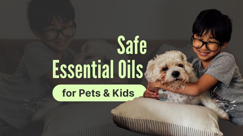 Safe Essential Oils for Pets & Kids