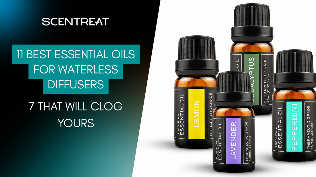 11 Best Essential Oils for Waterless Diffusers (and 7 That Will Clog Yours)