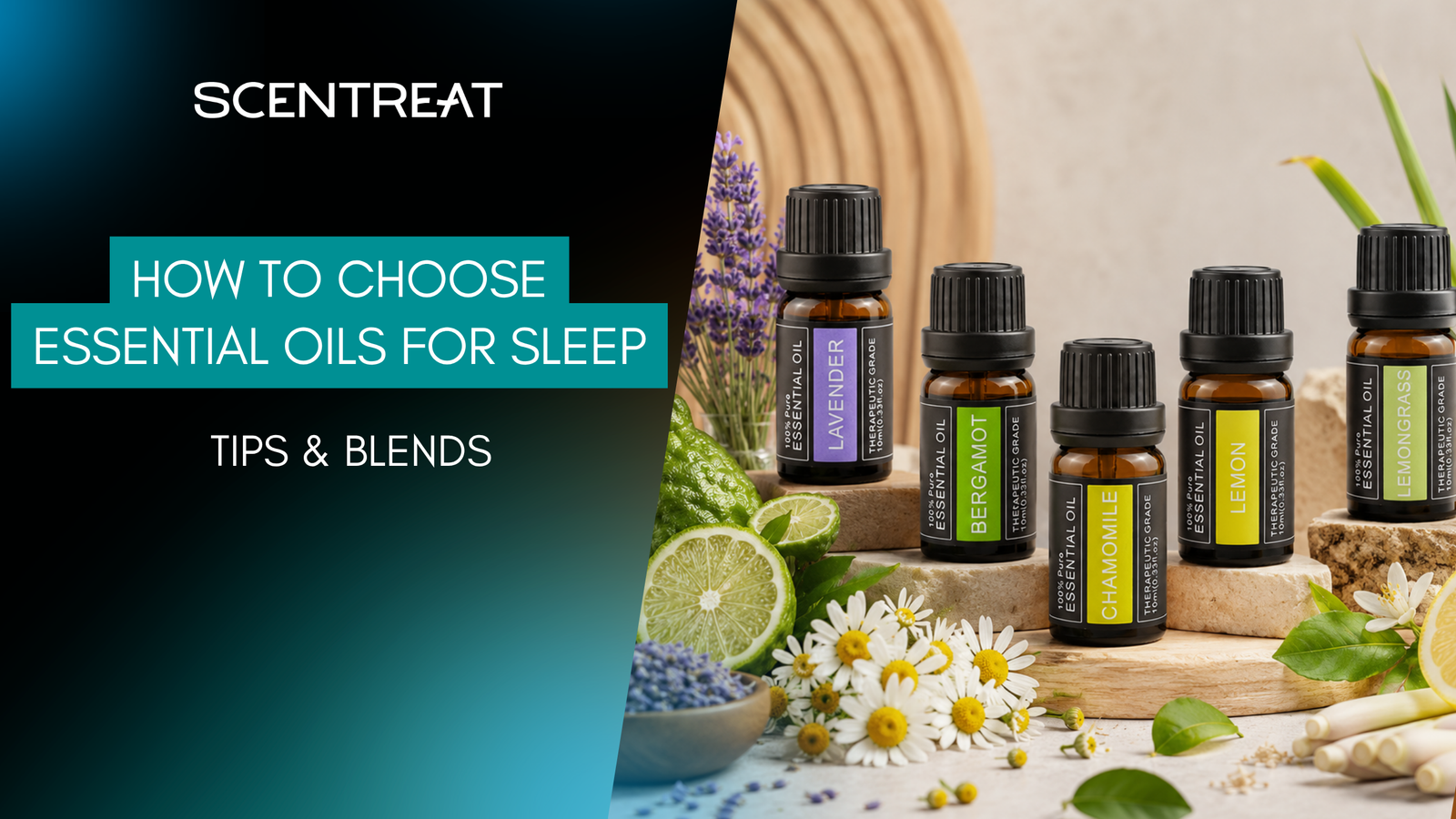 How to Choose Essential Oils for Sleep: Tips & Blends