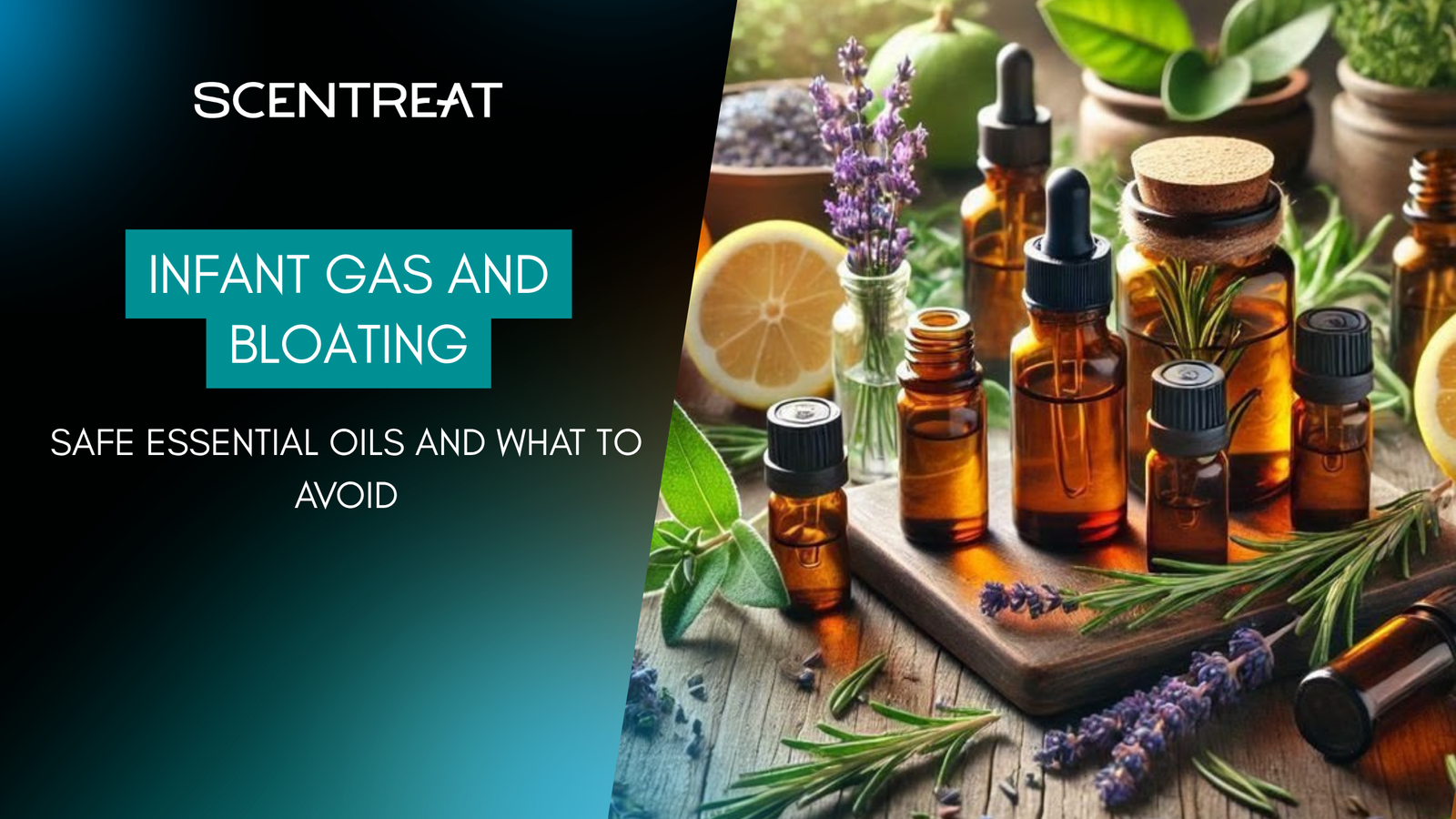 Infant Gas and Bloating: Safe Essential Oils and What to Avoid