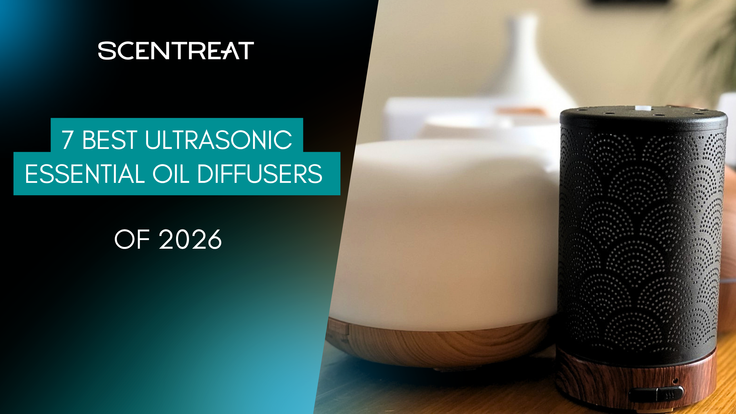 7 Best Ultrasonic Essential Oil Diffusers of 2026