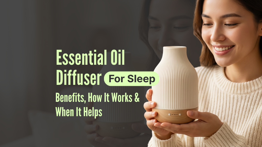 Essential Oil Diffuser for Sleep: Benefits, How It Works & When It Helps
