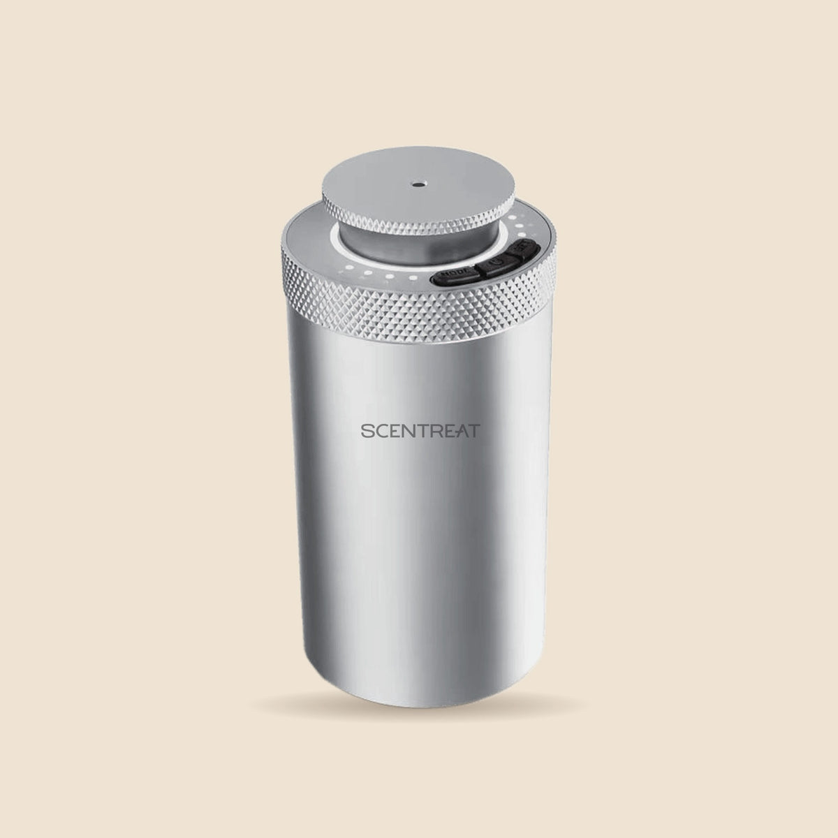 Silver mini aluminum waterless diffuser