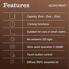 CalmRide Portable Aromatherapy Essential Oil Diffuser