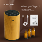 CalmRide Portable Aromatherapy Essential Oil Diffuser