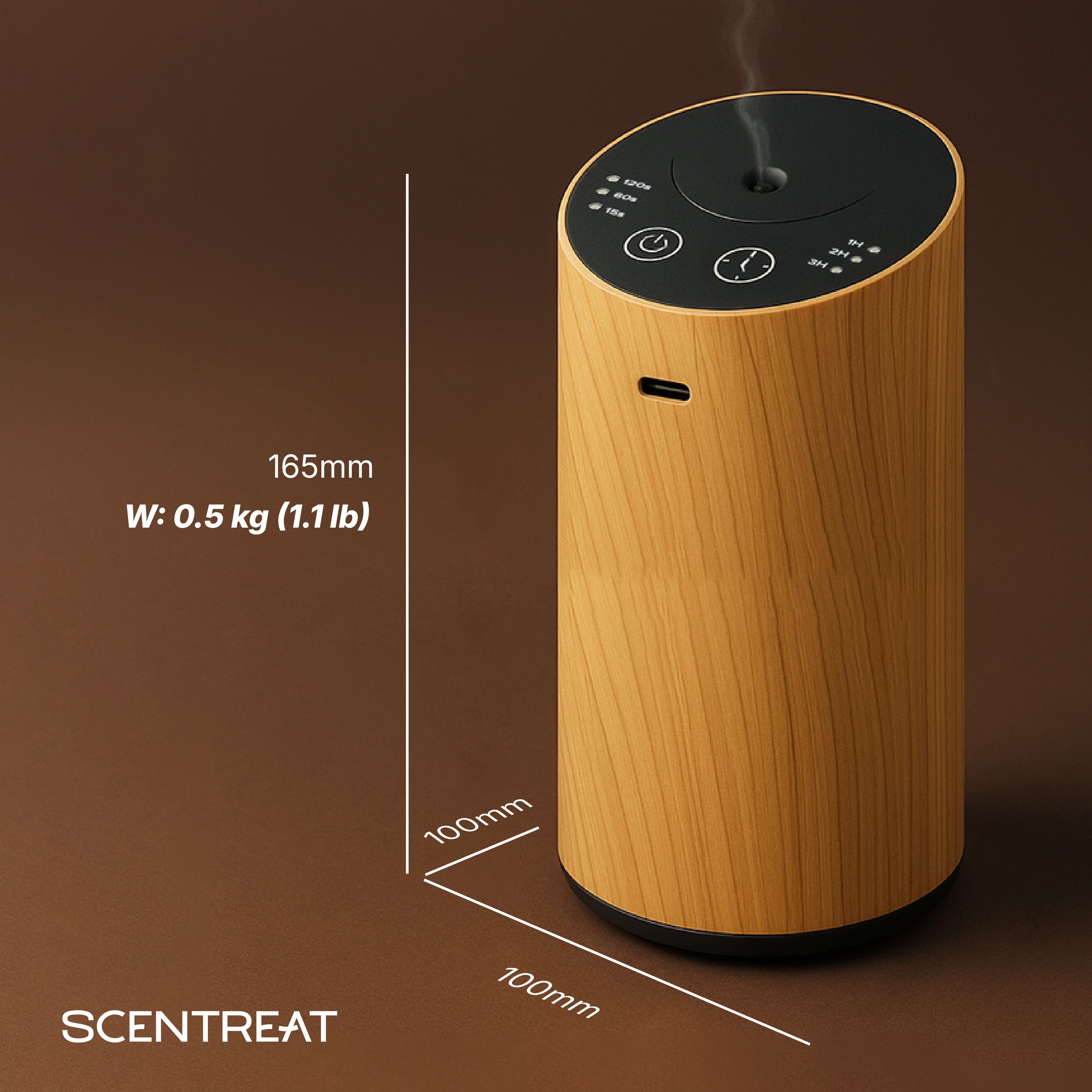 CalmRide Portable Aromatherapy Essential Oil Diffuser