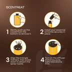 CalmRide Portable Aromatherapy Essential Oil Diffuser