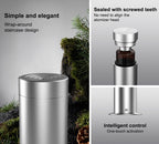 Pillar cold-air diffuser threaded oil bottle and aluminum tower design