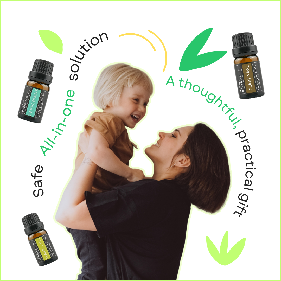 Mom Wellness & Hormone Balance Oils – Pure Aromatherapy 6-Pack