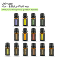 Ultimate Mom & Baby Wellness Oils – Pure Aromatherapy 14-Pack
