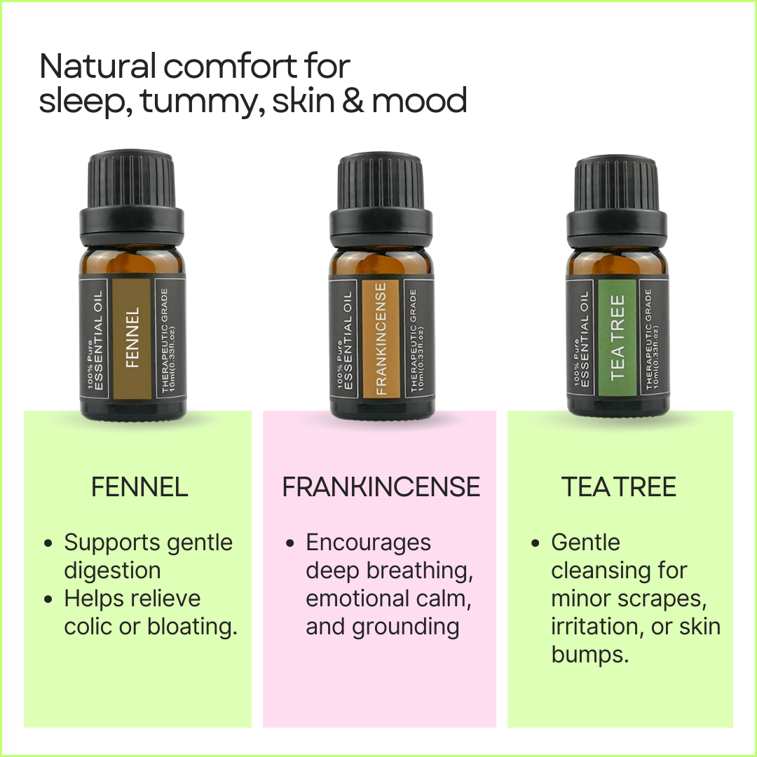 Baby & Kids Gentle Care Oils – Pure Aromatherapy 6-Pack