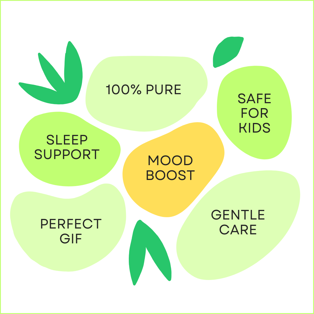 Baby & Kids Gentle Care Oils – Pure Aromatherapy 6-Pack