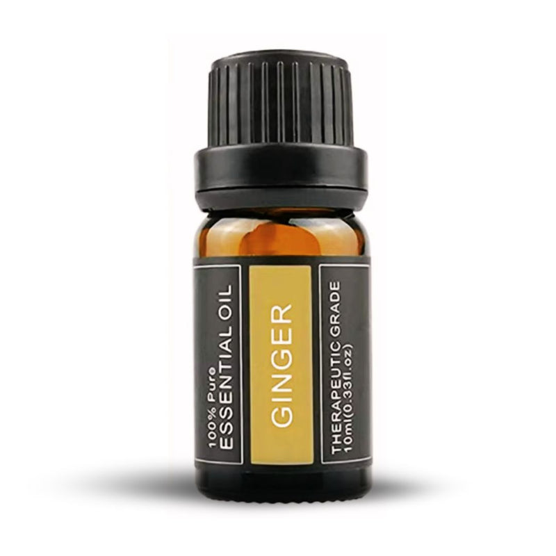 Ginger essential oil 100% pure bottle by Scentreat