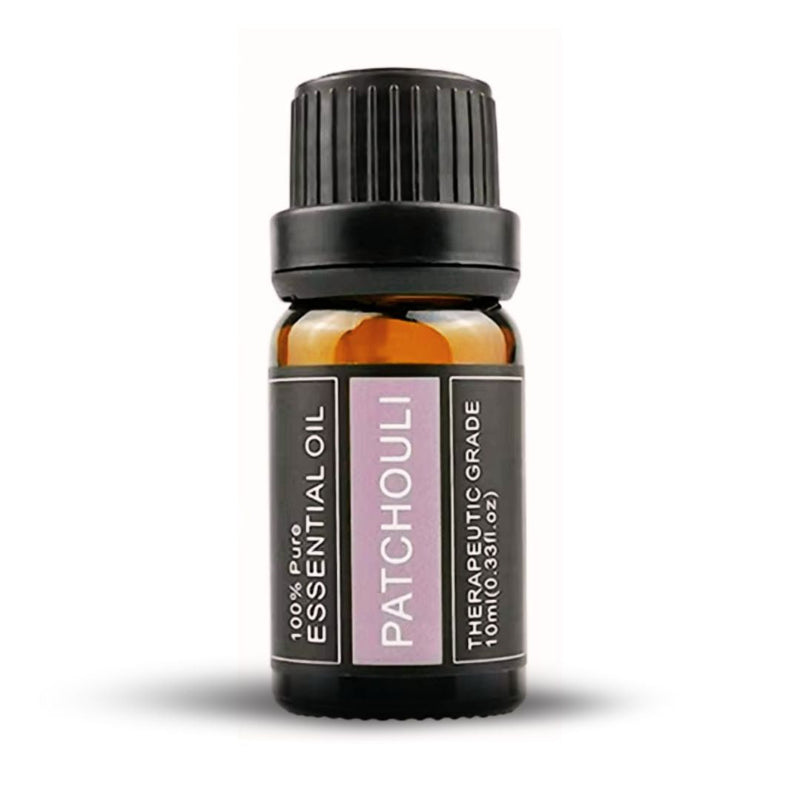 Patchouli essential oil 100% pure bottle by Scentreat