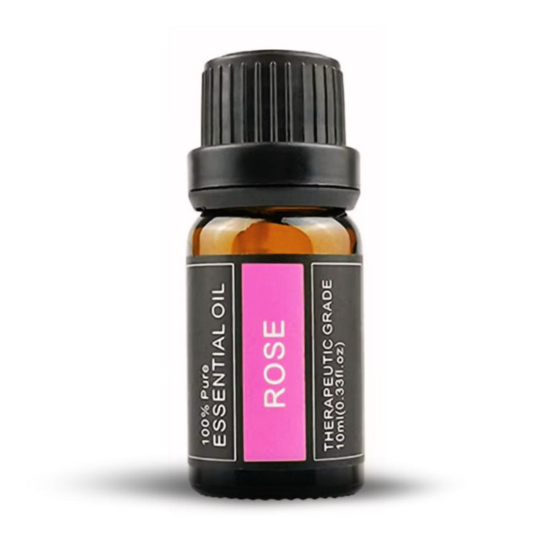 Rose essential oil 100% pure bottle by Scentreat