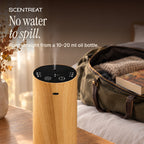 Waterless car diffuser runs from a 10 to 20 ml essential oil bottle