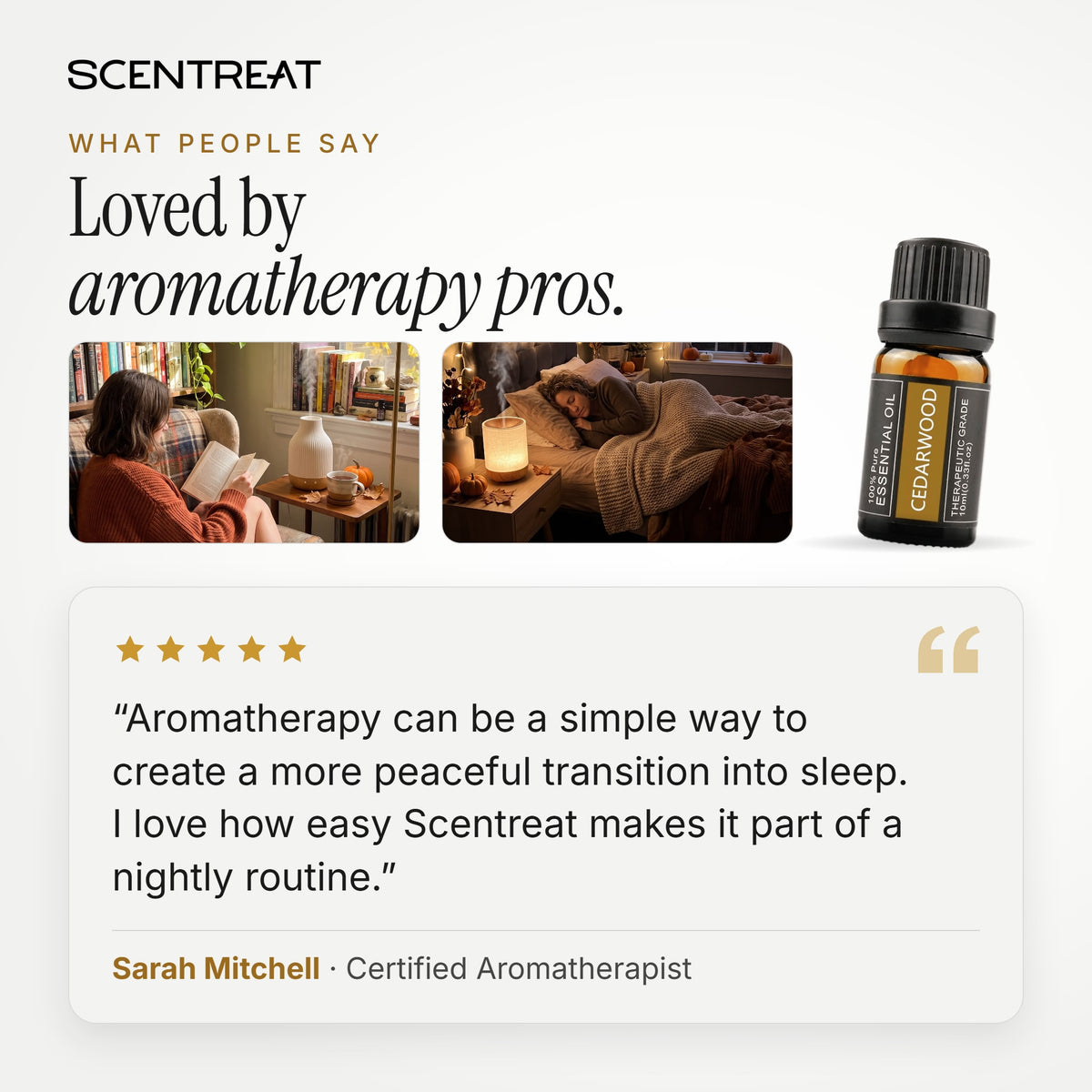 Cedarwood essential oil customer reviews