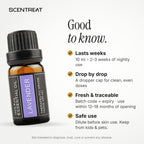 Lavender essential oil storage and safe use