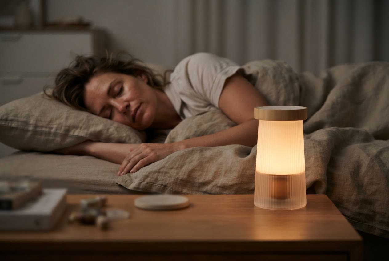 A soft glow, and no refills at night. – Night Light Diffuser
