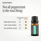 Pure peppermint essential oil vs synthetic fragrance oil
