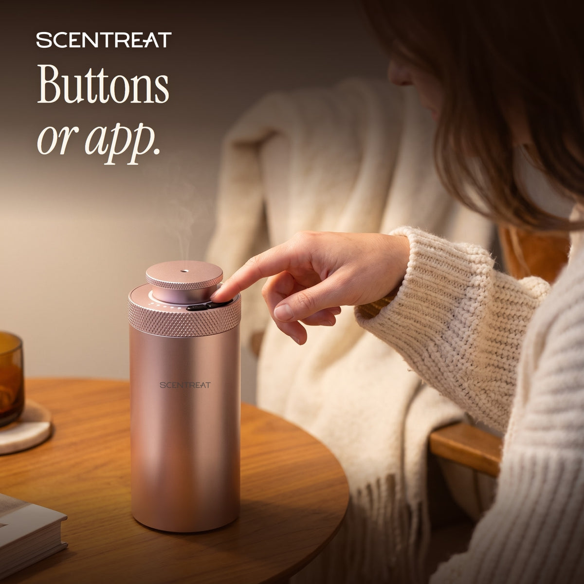 Roam Mini Diffuser – buttons