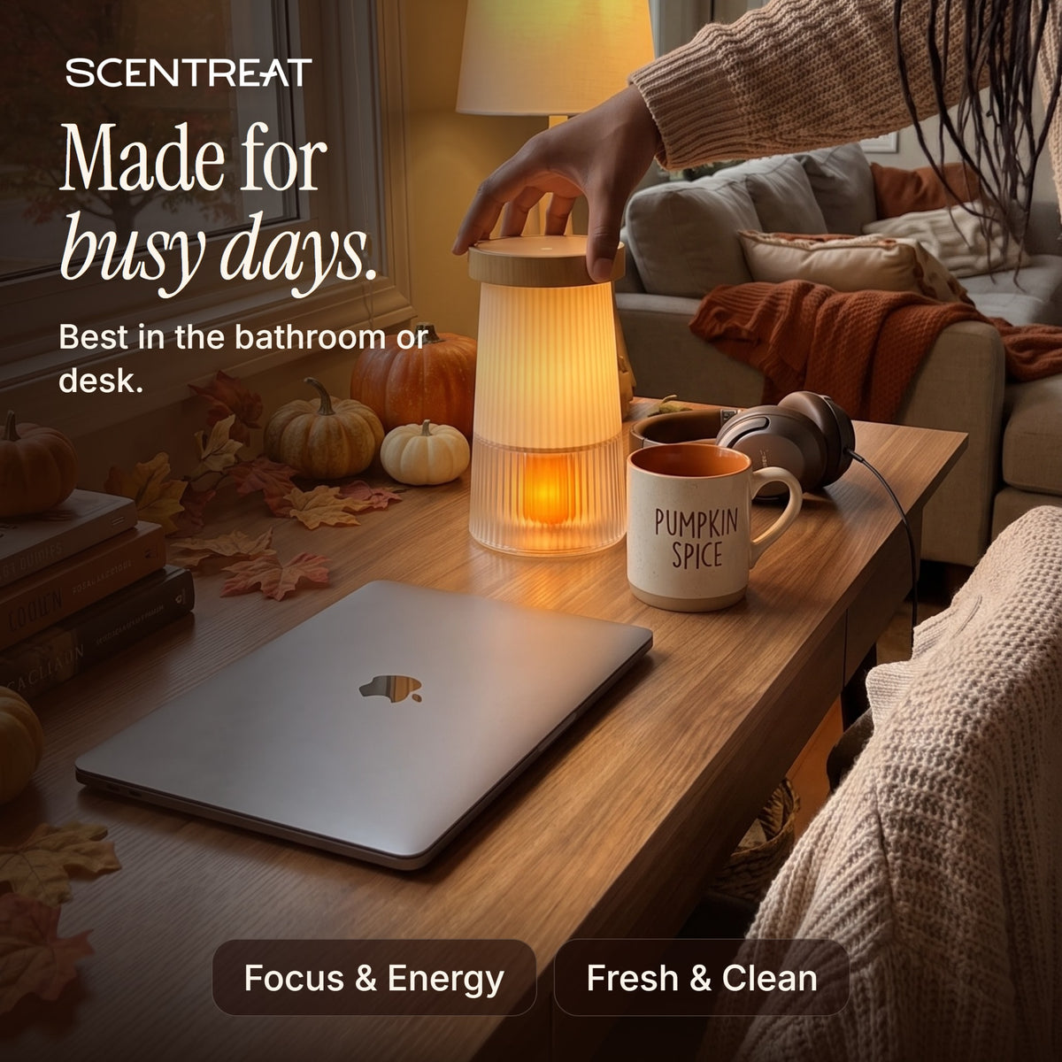 Thyme essential oil for focus & energy and fresh & clean